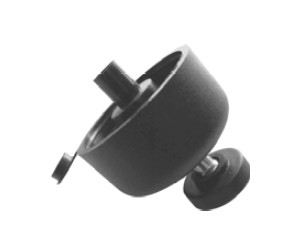Kluzák stavěcí D50 H44 černý (alternativa D922561)