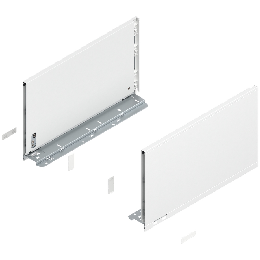 Bočnice "F" L+P 500 bílá LEGRABOX pure