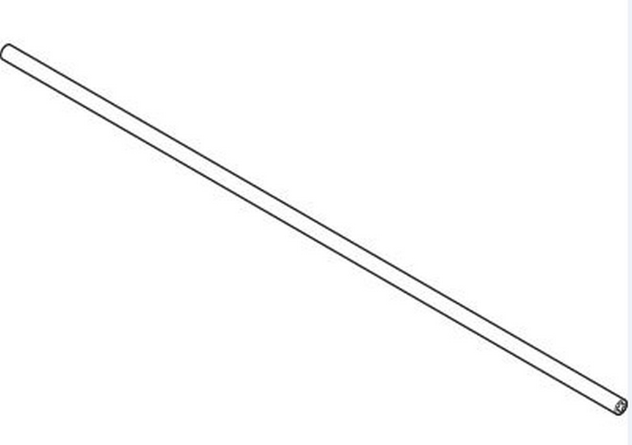 Hřídel synchronizace BLU TIP-ON BLUMOTION kulatá pro korpus do 1370 mm