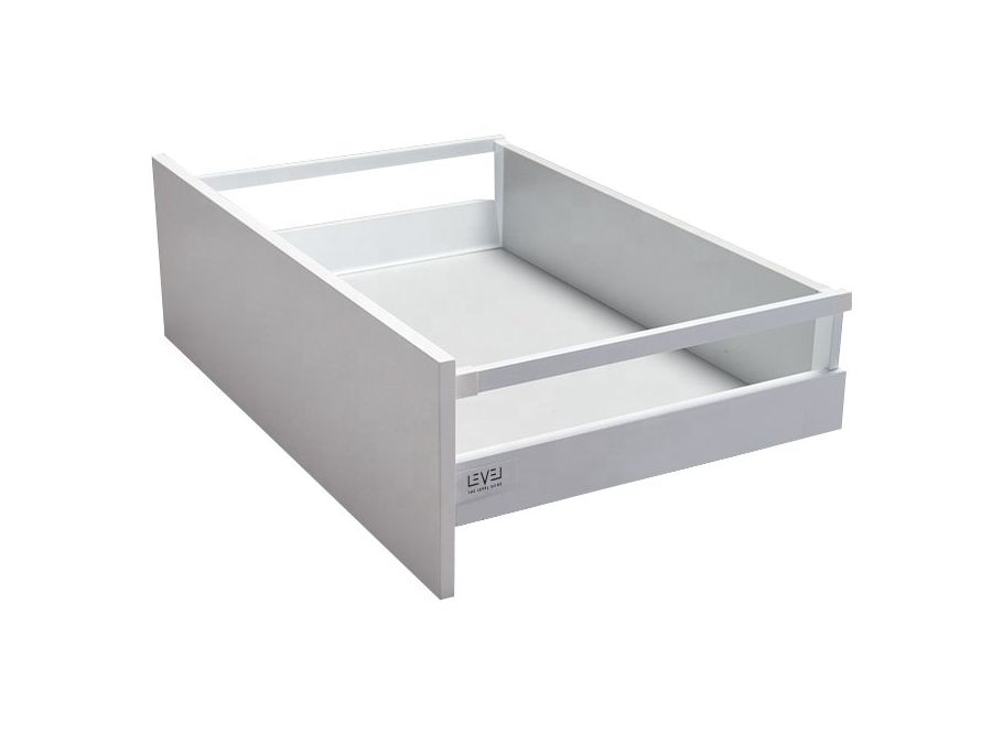 Zásuvka LEVEL BOX 135/550 mm bílá