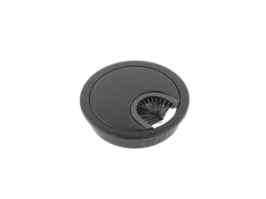 Průchodka kab. LINDA 60 mm černá mat