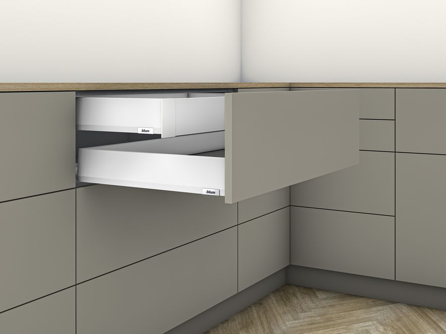 BLU MERIVOBOX vnitřní 500 M 40 kg bílá - komplet