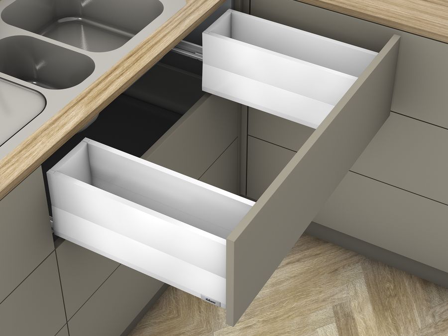 BLU MERIVOBOX pro dřez 500 M boxcap 40 kg bílá - komplet