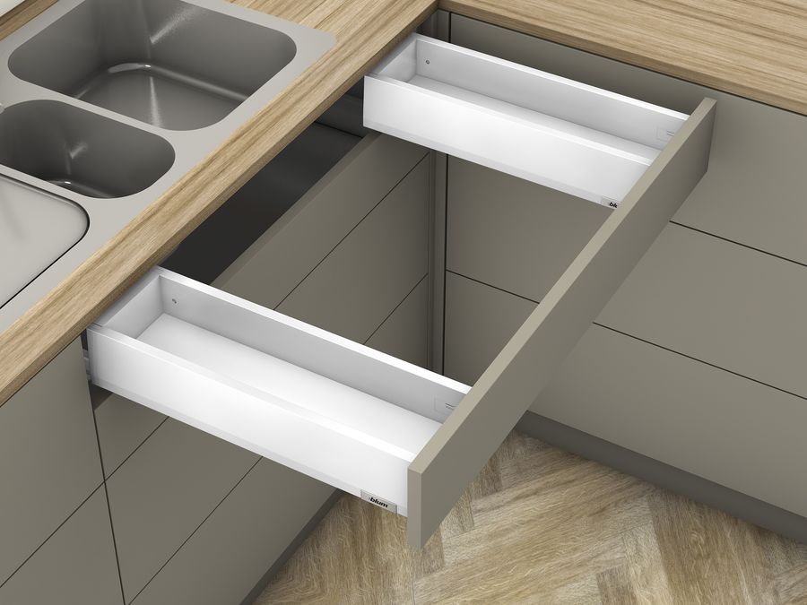 BLU MERIVOBOX pro dřez 500 M 40 kg bílá - komplet