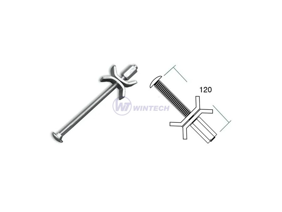 Šroub spojovací k PD M6 × 120 mm ZB