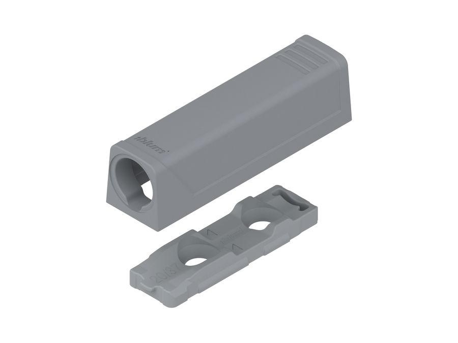 Přímý adaptér TIP-ON krátký šedý