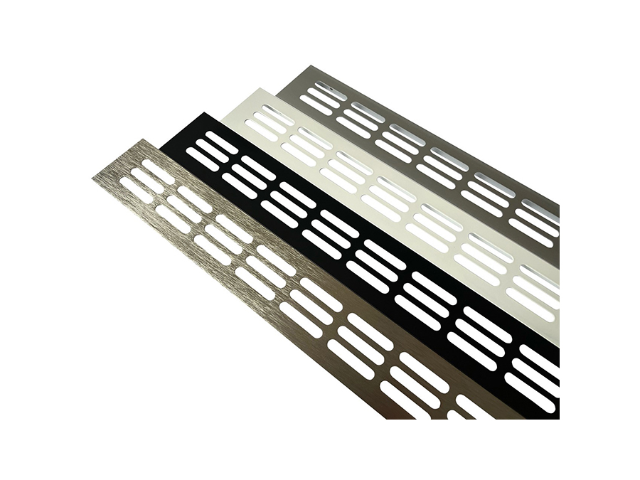 Mřížka větrací LEVEL 60 × 400 mm (7 × 40 mm ) hliník přírodní